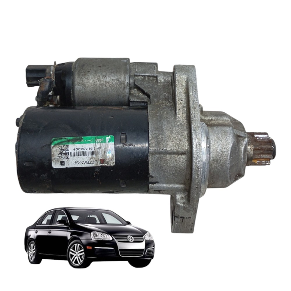 Motor De Arranque Partida Volkswagen Jetta 2.5 2007 2008 1