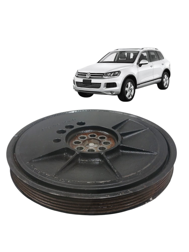 Polia Virabrequim Volkswagen Touareg 4.2 V8 2014 3