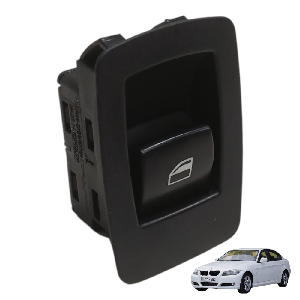 Botão Vidro Dianteiro Direito Bmw 335i 3.0 Turbo 2008 E90 1