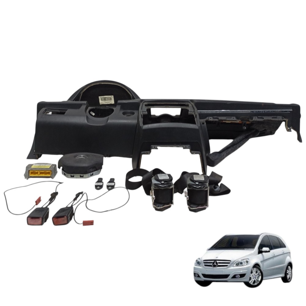 Kit capa painel Airbag dianteiro Mercedes Benz B180 2011