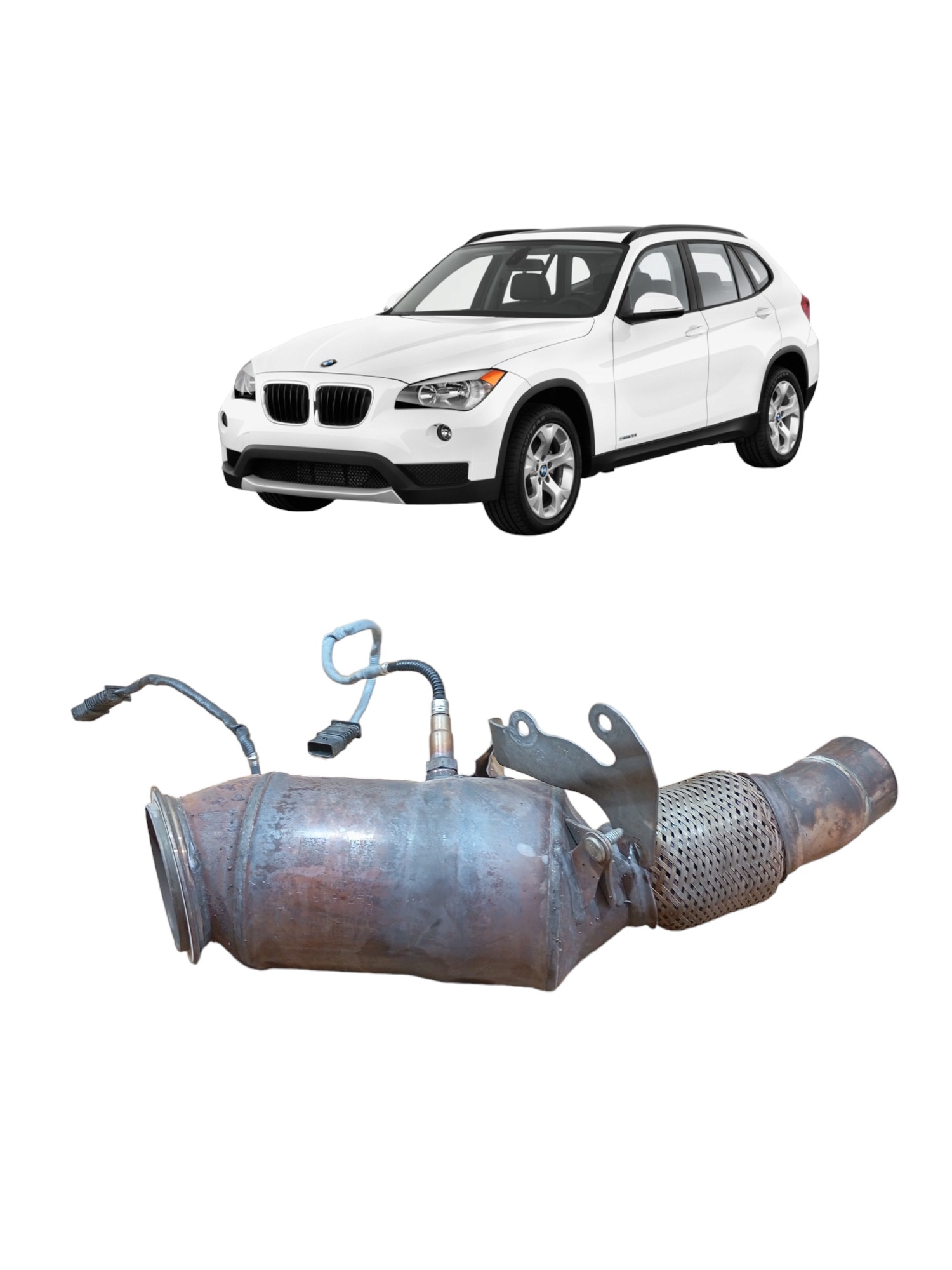 Catalisador Bmw X1 2014 Cod 7629253
