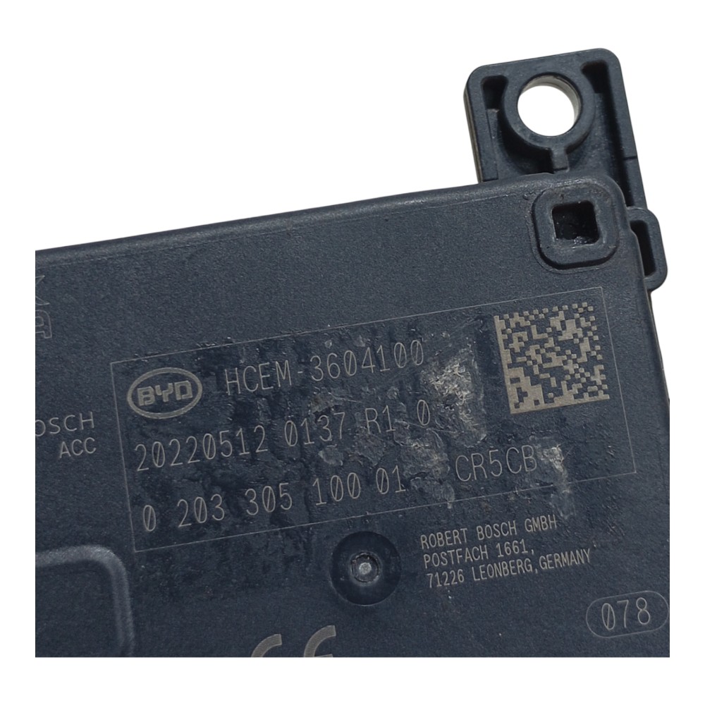 Sensor Radar Parachoque Traseiro Byd Han Awd Gs 680ev 2023 2