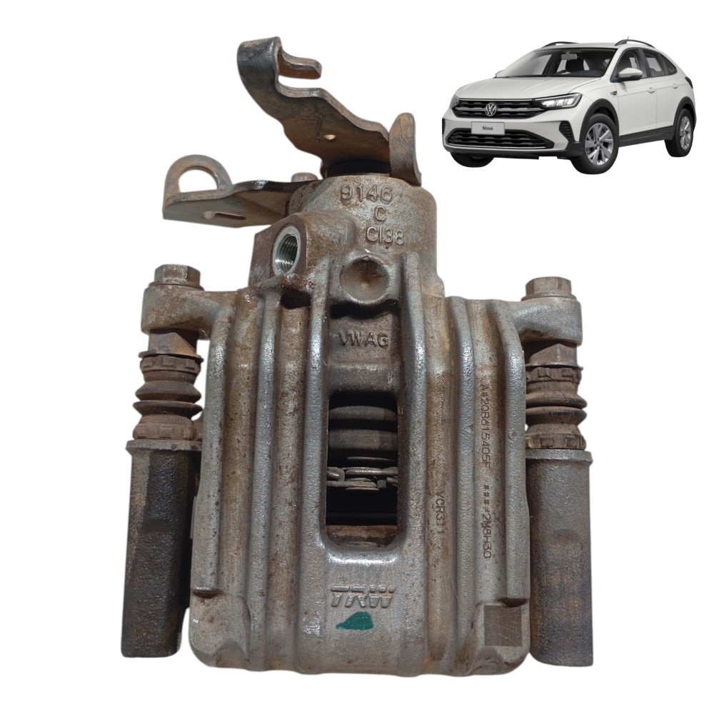 Pinça de freio traseira esquerda Volkswagen nivus 1.0 T 2021