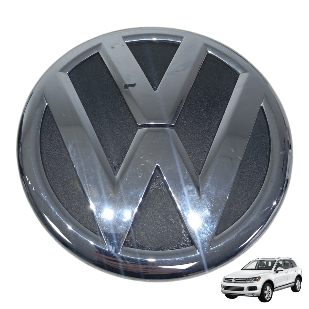 Emblema Tampa Traseira Volkswagen Touareg 4.2 V8 2013 2014