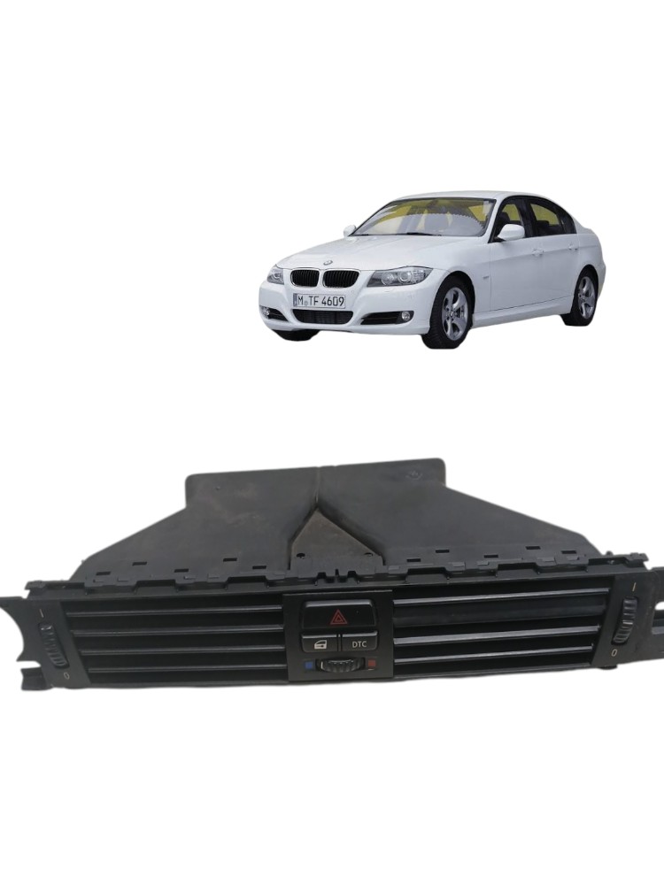 Difusor De Ar Central Pisca Alerta Bmw 335i 3.0 Turbo 2008