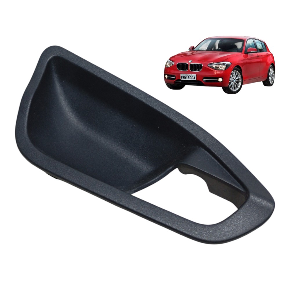 Moldura Maçaneta Interna Dianteira Direita Bmw 118i 2014 F20 Dianteira 1