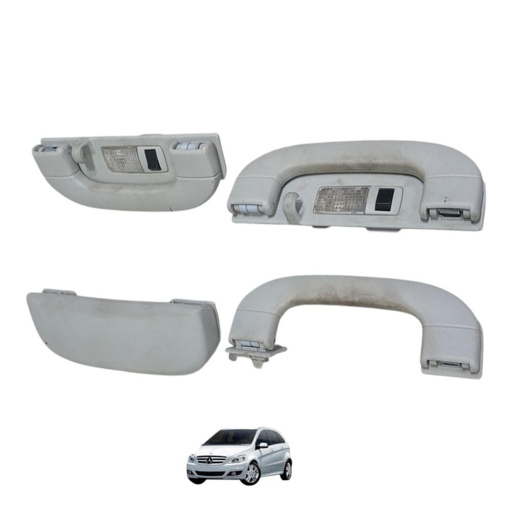 Conjunto Alça Pqp Teto Apoio Mercedes Benz B180 B200 2011
