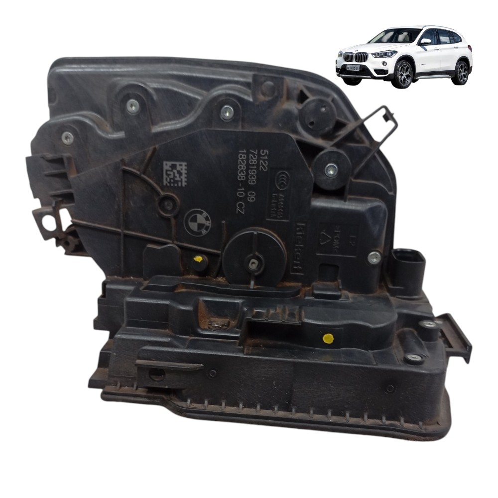 Fechadura Porta Traseira Esquerda Bmw X1 Turbo Flex 2.0 2016
