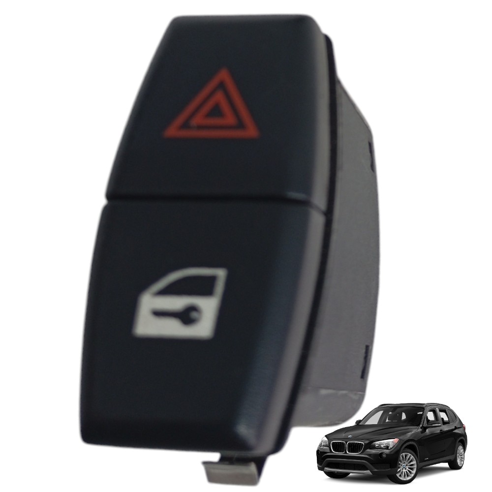 Botão Pisca Alerta E Trava Porta Bmw X1 E84 2.0 2013 2014 Preto