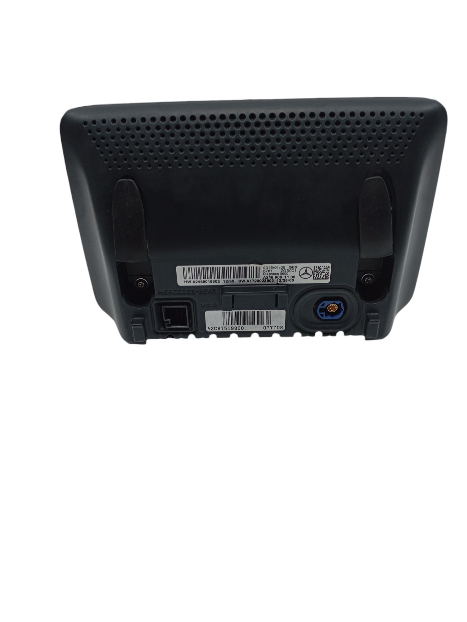 Tela Multimídia Mercedes A250 2015 Cod-a2469001106 Preto 3