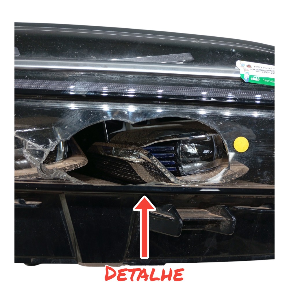 Farol Dianteiro Direito C Detalhe Byd Han Ev Song Plus 2023 Direito/passageiro 2
