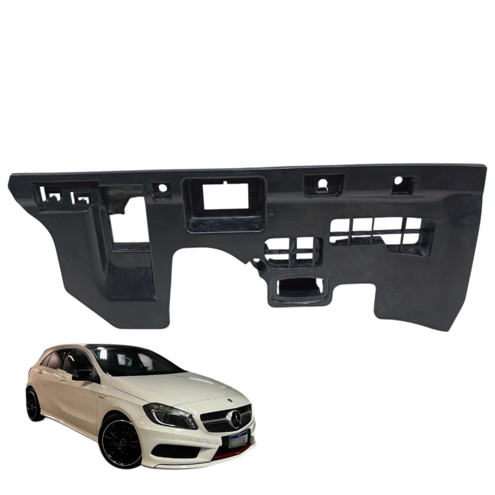Tampa Inferior Painel Mercedes Benz A250 2015 Coda1766800006 Preto
