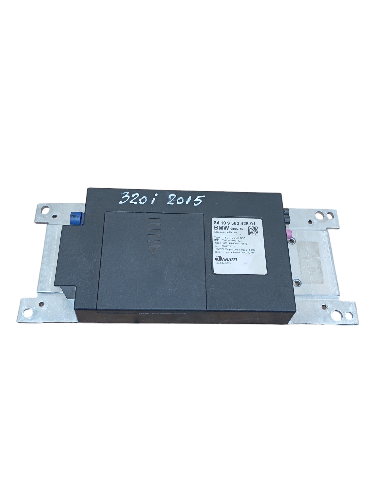 Módulo Bluetooth Bmw 320i 2.0 F30 2014 2015 Cod 55076010 5
