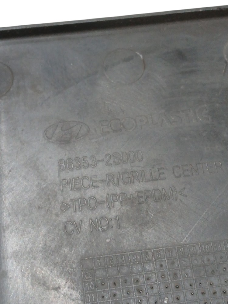 Moldura Suporte Grade Hyundai Ix35 2.0 2015 2016 7