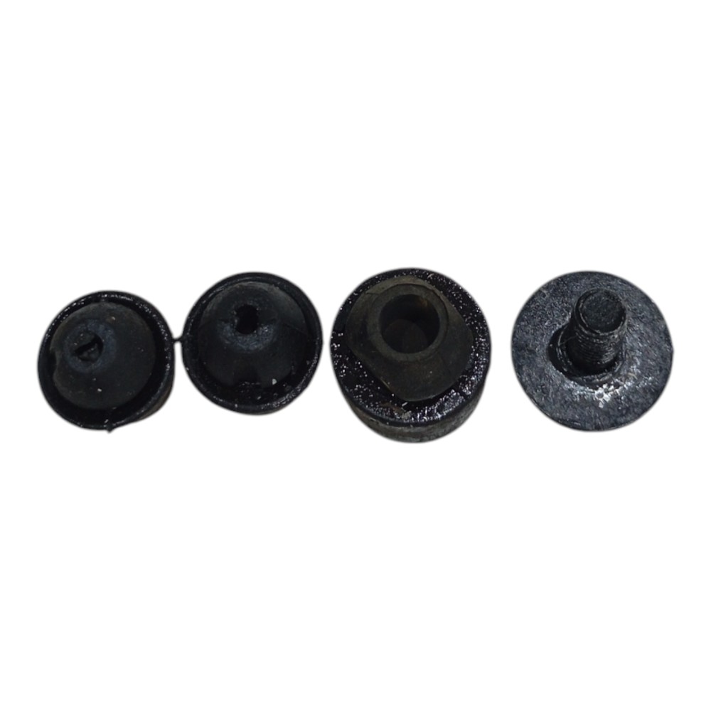 Kit Jogo De Parafuso Borracha Capô Kia Sportage 2.0 2013