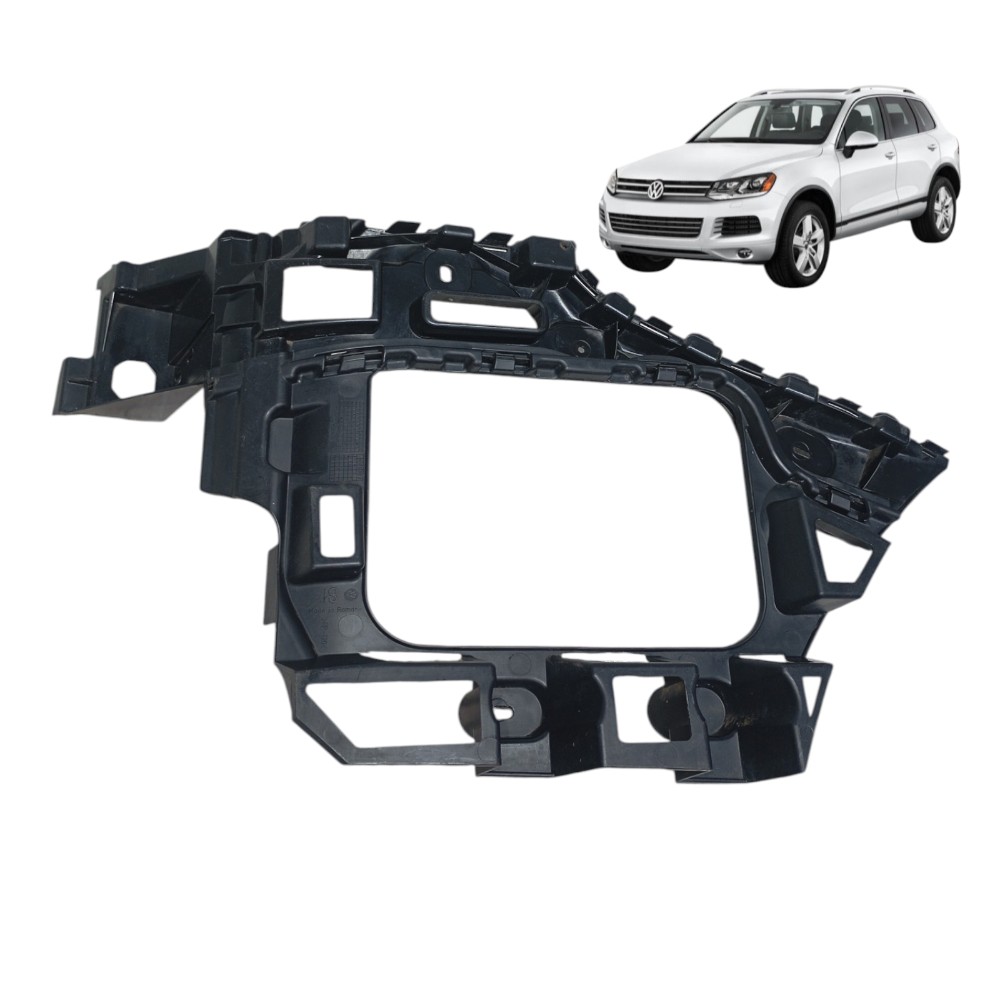 Guia Parachoque Traseiro Direito Volkswagen Touareg 4.2 2013 4