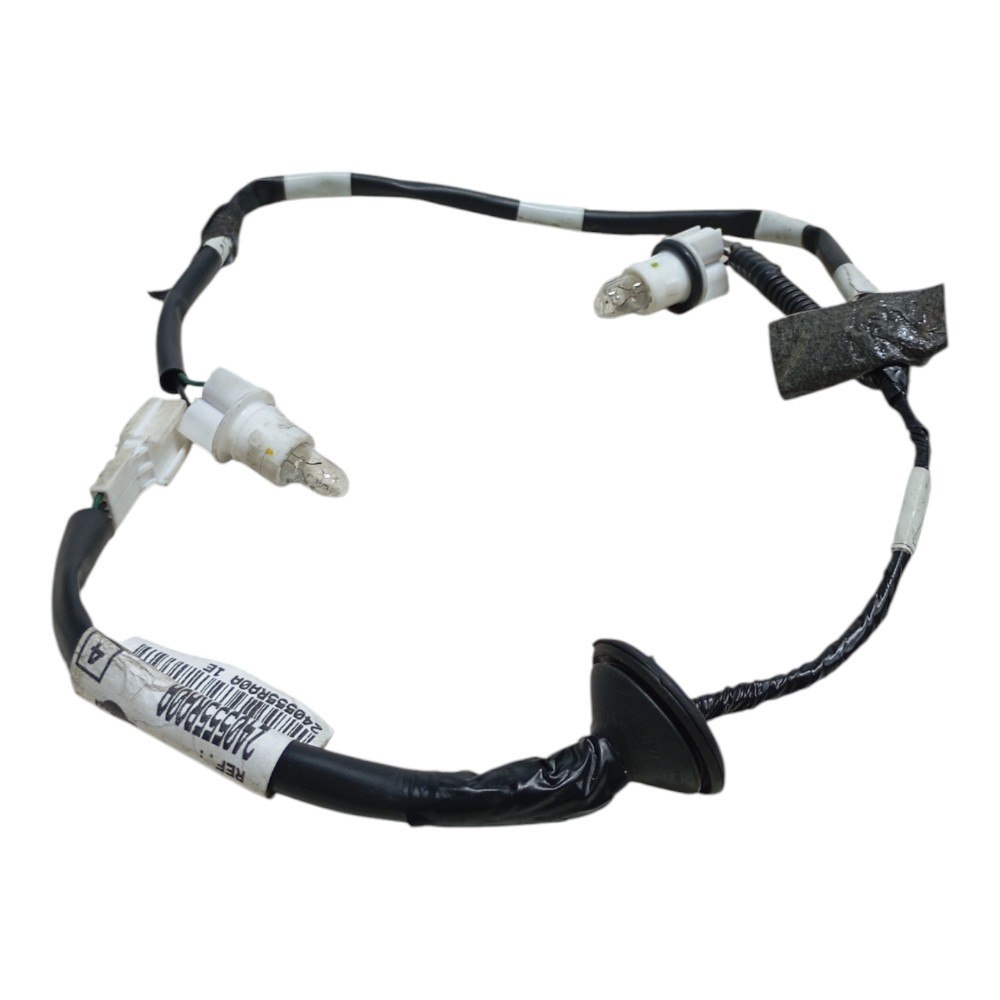 Chicote Luz Placa Traseira Nissan Kicks 1.6 2021 2022 2023 5