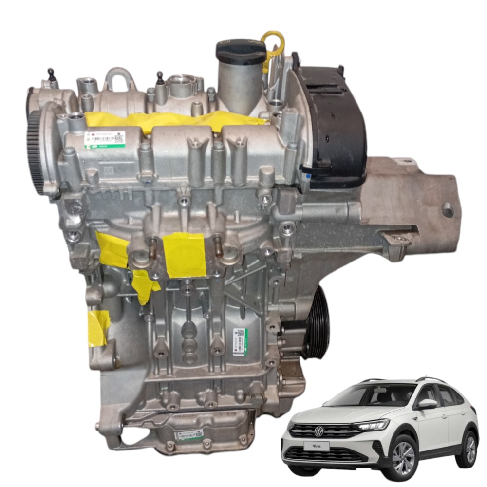 Motor Parcial Volkswagen Nivus Comfortline 1.0 Turbo 2021