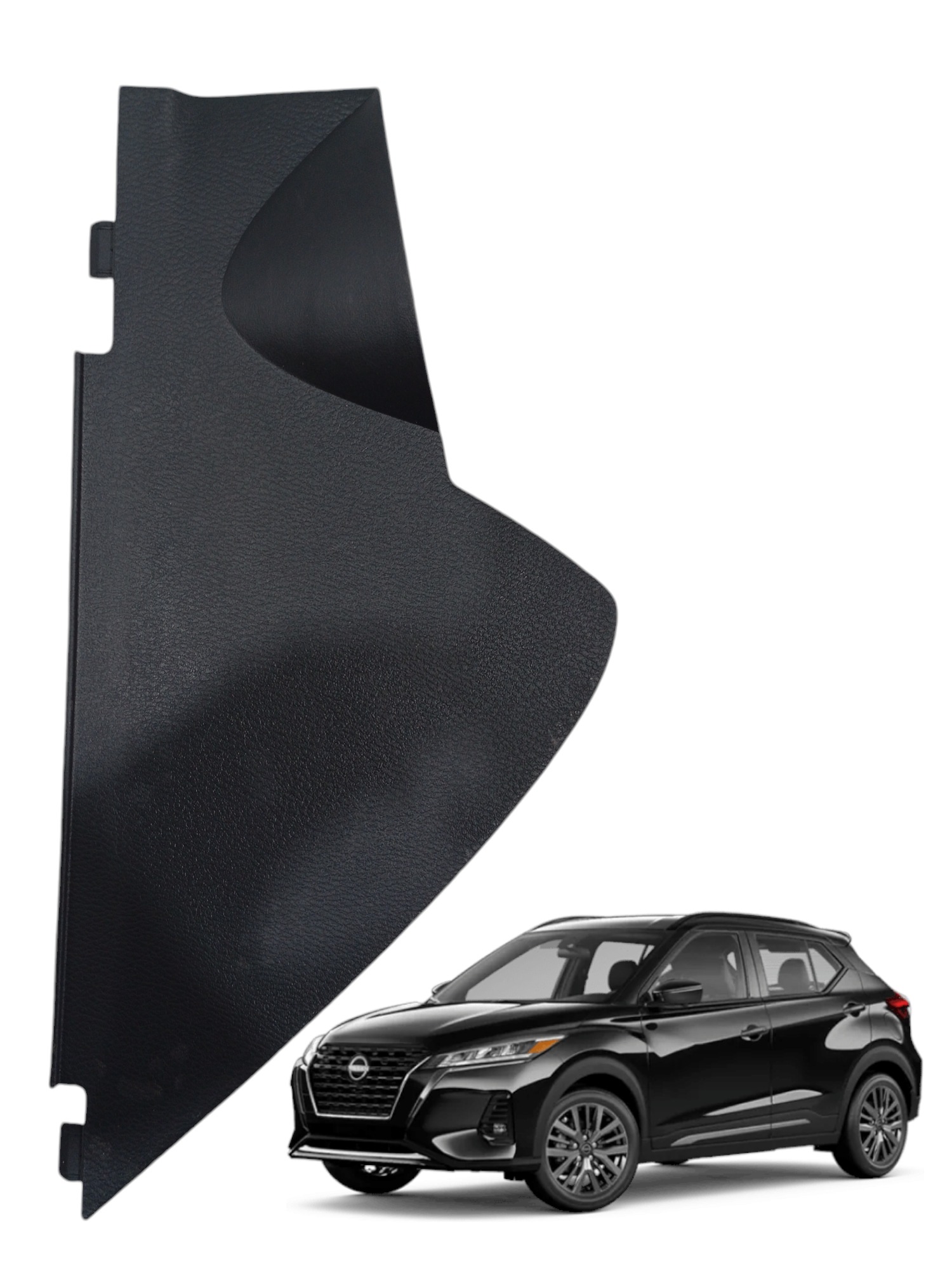 Acabamento Lateral Esquerdo Painel Nissan Kicks 1.6 2022