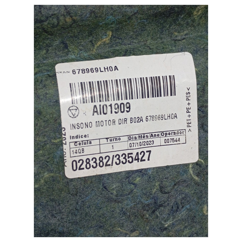 Forro Painel Corta Fogo Nissan Kicks 1.6 Advance Cvt 2024 3