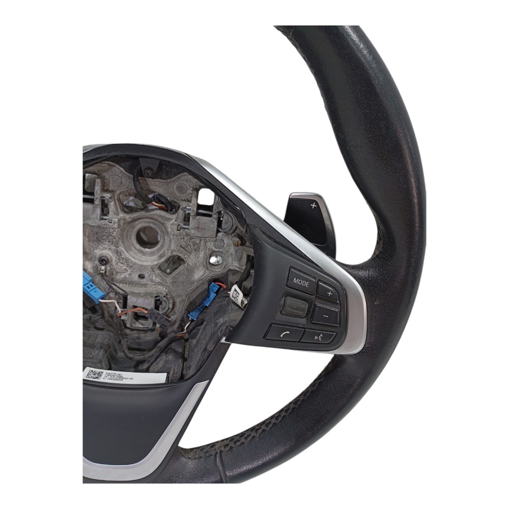 Volante Direção Com Comandos Bmw X1 2.0 2016 2017 687751901 Preto 5