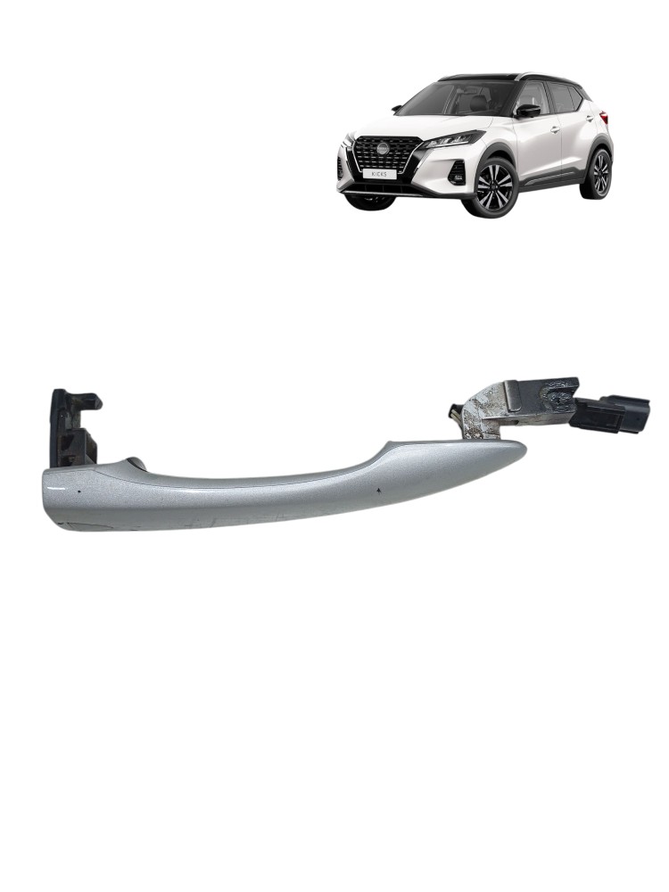Maçaneta Porta Dianteira Direita Nissan Kicks 1.6 2018 2019 Cinza 7
