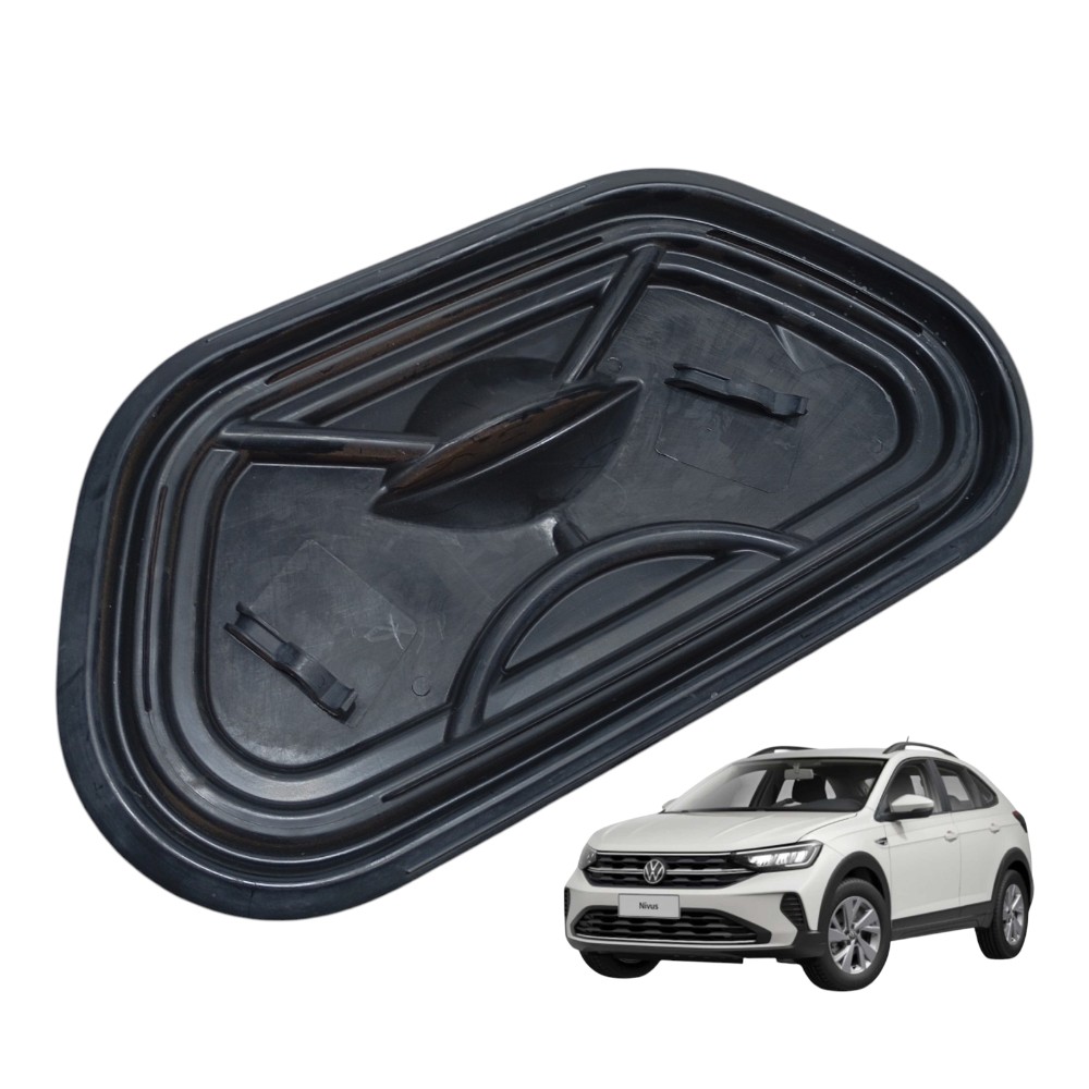 Moldura Interna Porta Traseira Direita Volkswagen Nivus 2021 1