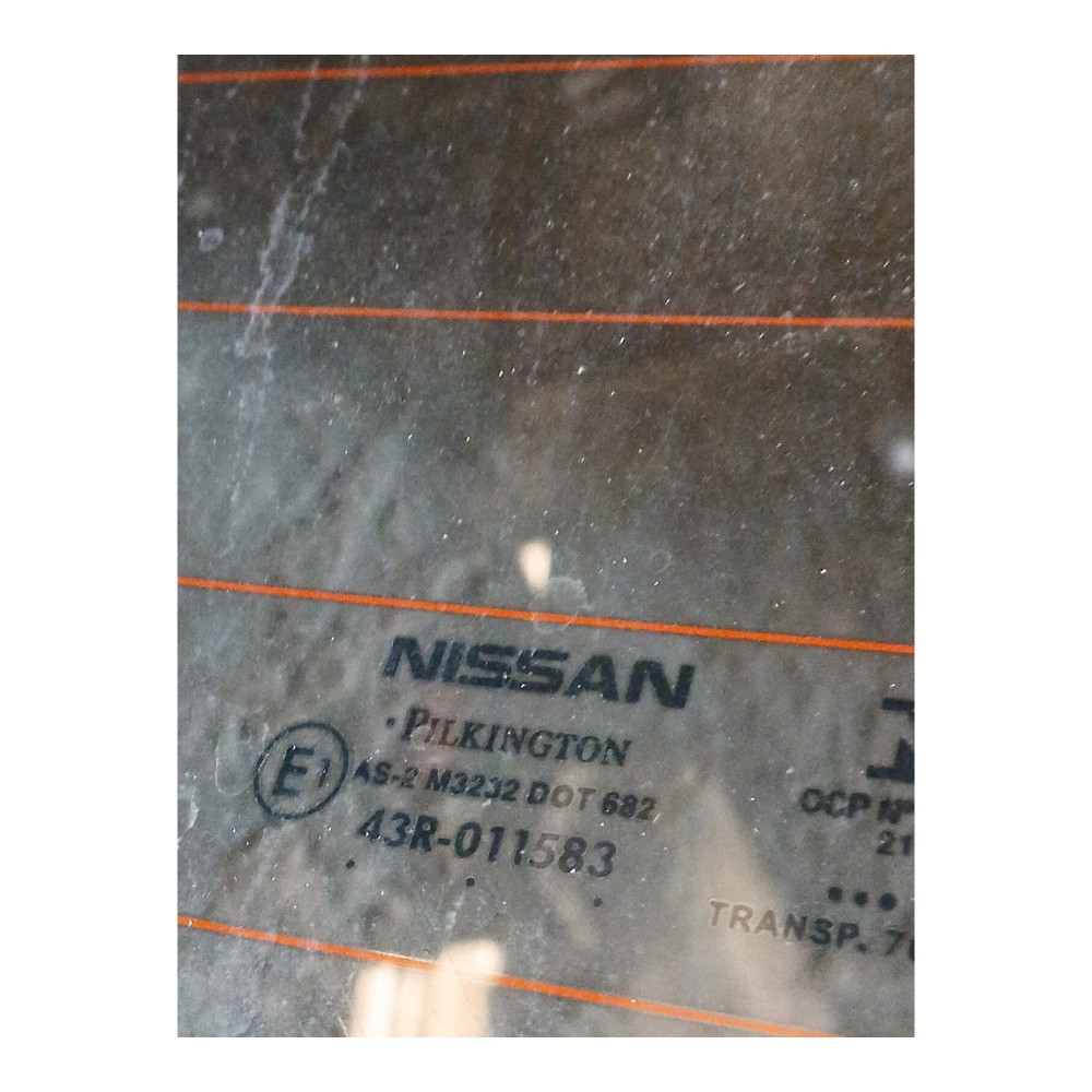Vidro Vigia Traseiro Nissan Kicks 1.6 2021 2022 43r011583 2