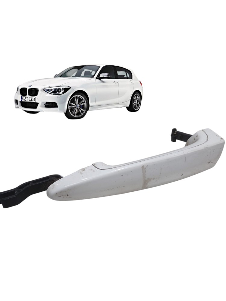 Maçaneta Externa Traseira Esquerda Bmw M135i 3.0 Turbo 2014 Branco 6