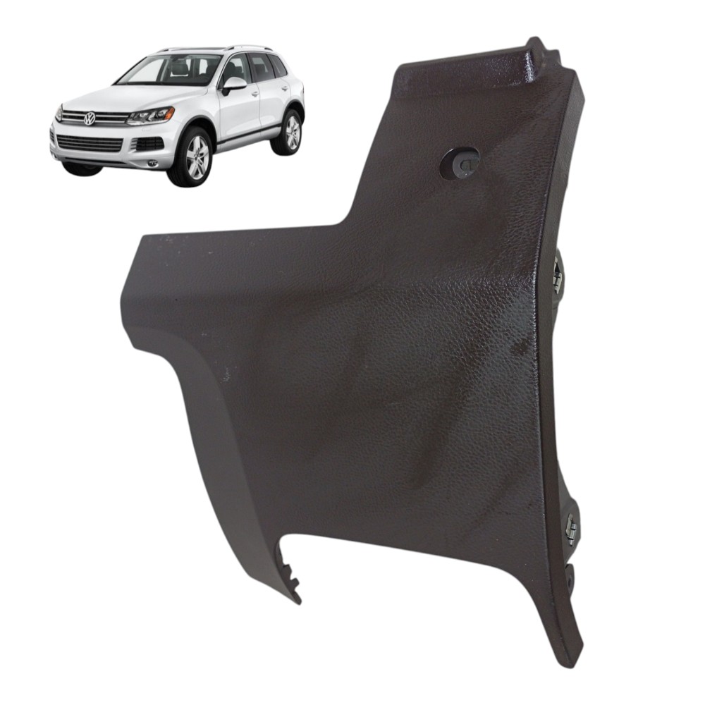 Acabamento Inferior Esquerdo Painel Vw Touareg 4.2 V8 2013 6