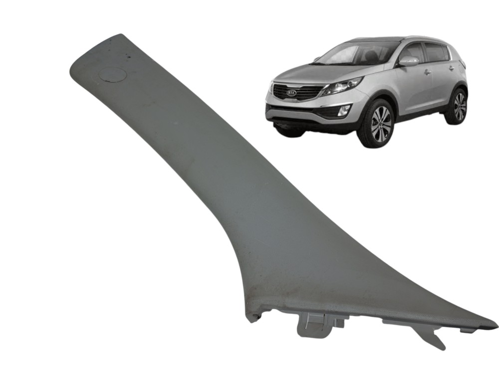 Acabamento Coluna Parabrisa Esq Kia Sportage 2.0 2015 2016 Cinza