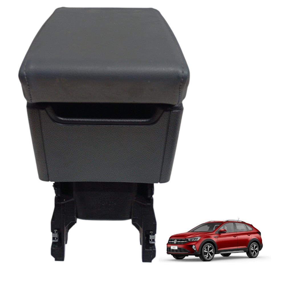 Apoio De Braco Vw Nivus 2023 Cod 1630312 Cinza E Preto