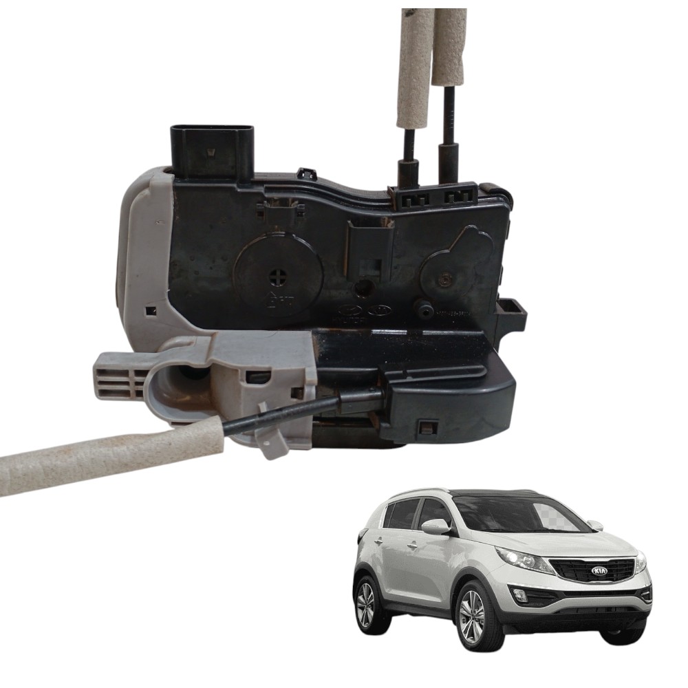 Fechadura Porta Dian Esq Kia Sportage 2016 Cod 813203w020