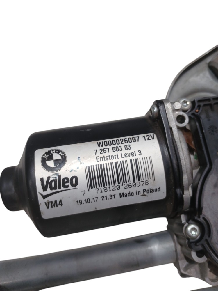 Maquina Motor Limpador Parabrisa Bmw 320i 2.0 F30 2013 2018 2