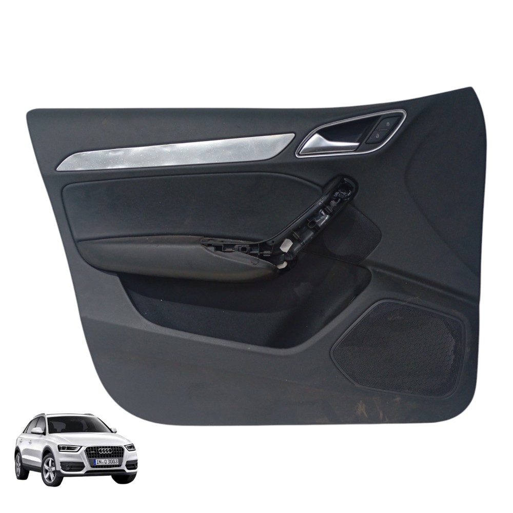 Forro Porta Dianteira Esquerda Audi Q3 2.0 Turbo 2016 2017 Preto