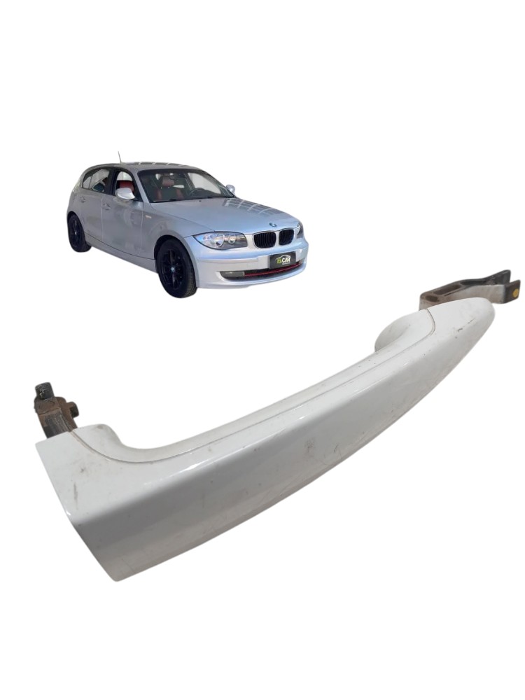 Maçaneta Externa Traseira Direita Bmw 120i 2.0 2009 2010 E81 Branco 2