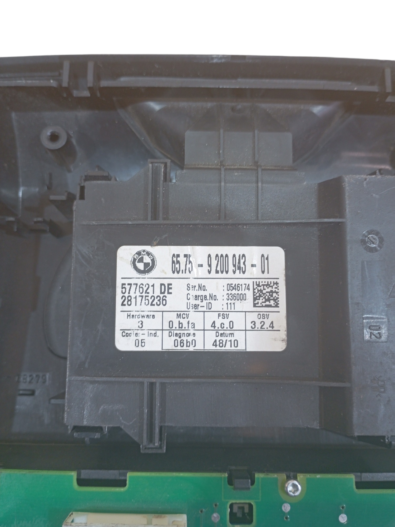 Luz Cortesia Bmw 320i  2009 2010 2011 E90 4