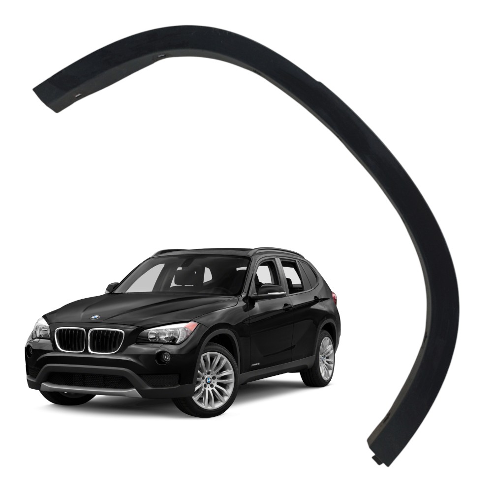 Moldura Paralama Traseiro Esquerdo Bmw X1 2.0 2014 Preto