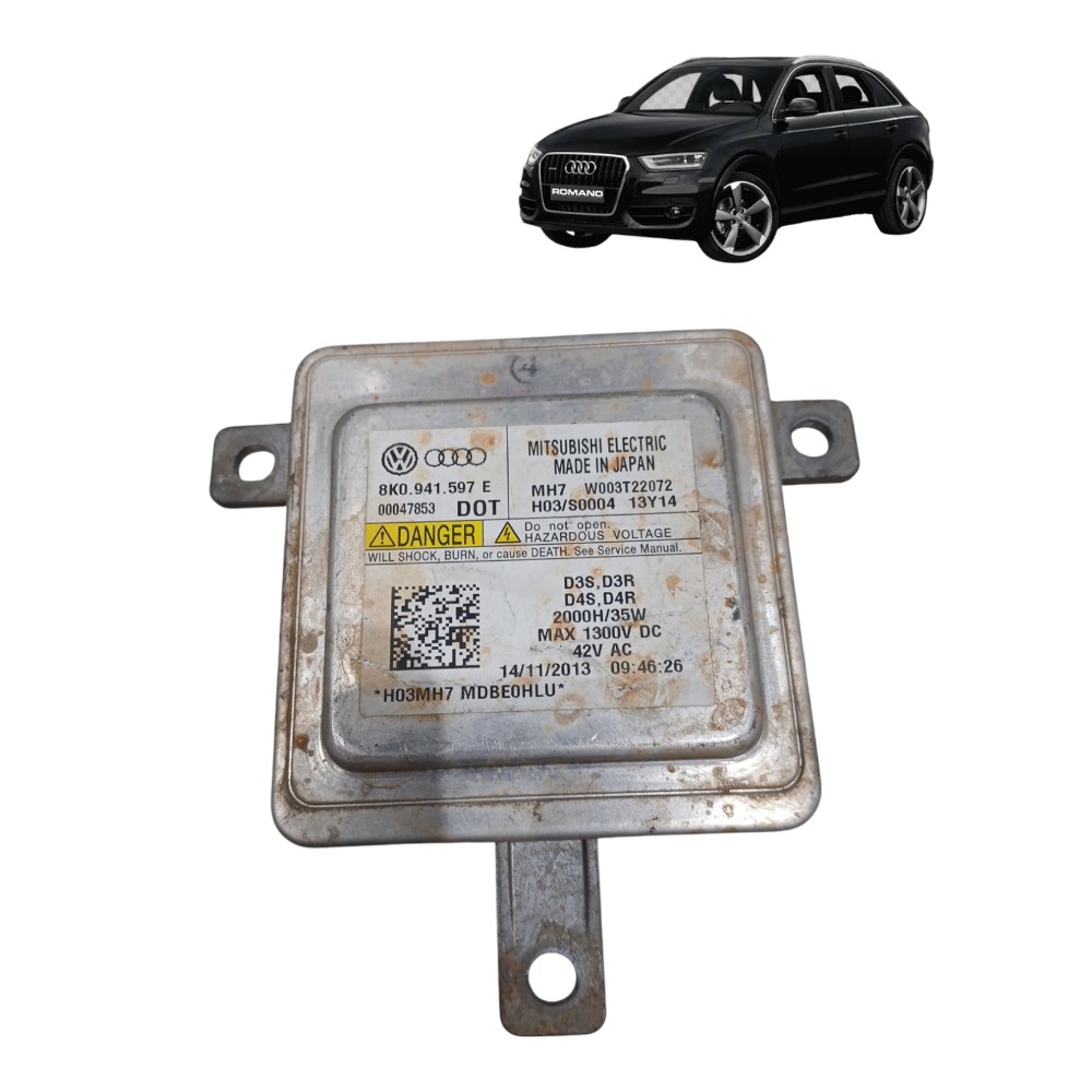 Módulo Xenon Reator Audi Q3 2.0 Turbo 2013 2014 8k0941597e 6