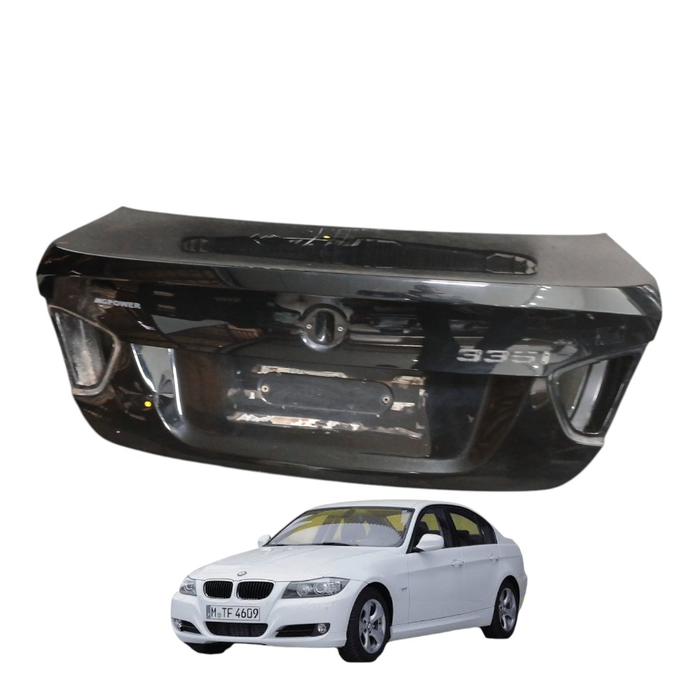 Tampa Traseira Com Detalhe Bmw 335i 3.0 Turbo 2008 E90 N54 Preto 1