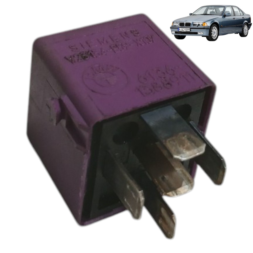 Relé Violeta Bmw 325i 2.5 1994 1995 1996 E36 61361388911