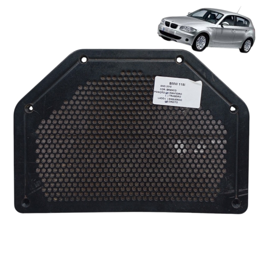 Tela Grade Alto Falante Bmw 118i 2.0 2010 Cod-6925328 Preto