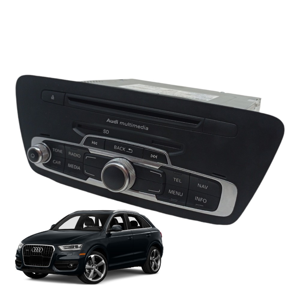 Rádio Multimidia Audi Q3 2.0 Turbo 2014 2015 Cod 8u0035182g