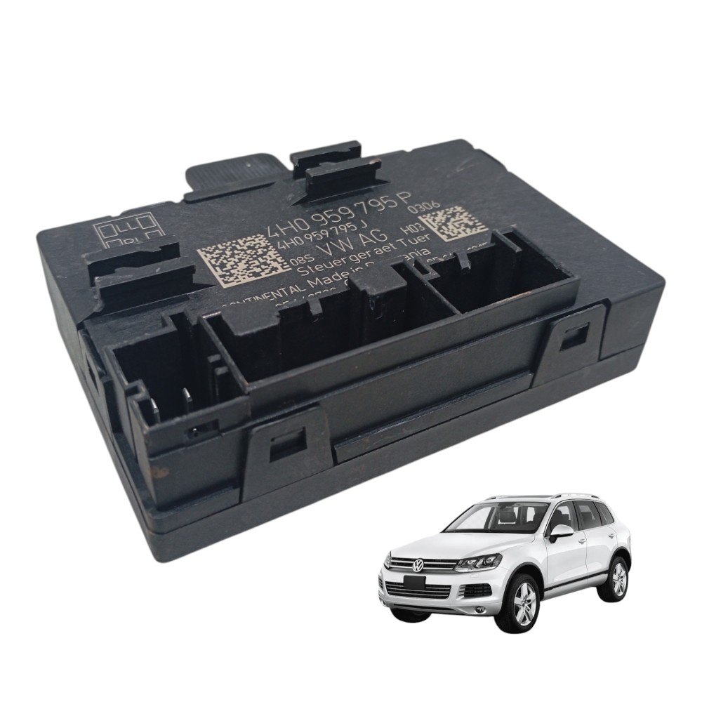 Módulo Porta Traseira Direita Volkswage Touareg 4.2 V8 2014