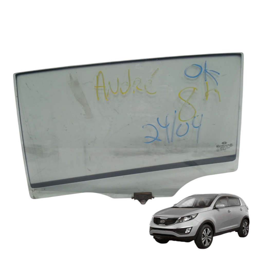 Vidro Porta Traseira Esquerda Kia Sportage 2.0 Lx2 2012 2013