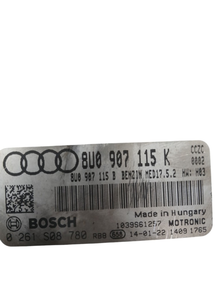 Kit Code Módulo Injeção Dme Audi Q3 2.0 Turbo 2013 2014 2015 9