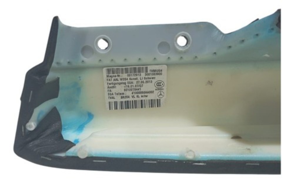 Moldura Porta Dianteira Esquer Mercedes Benz C180 1.6 2014 5