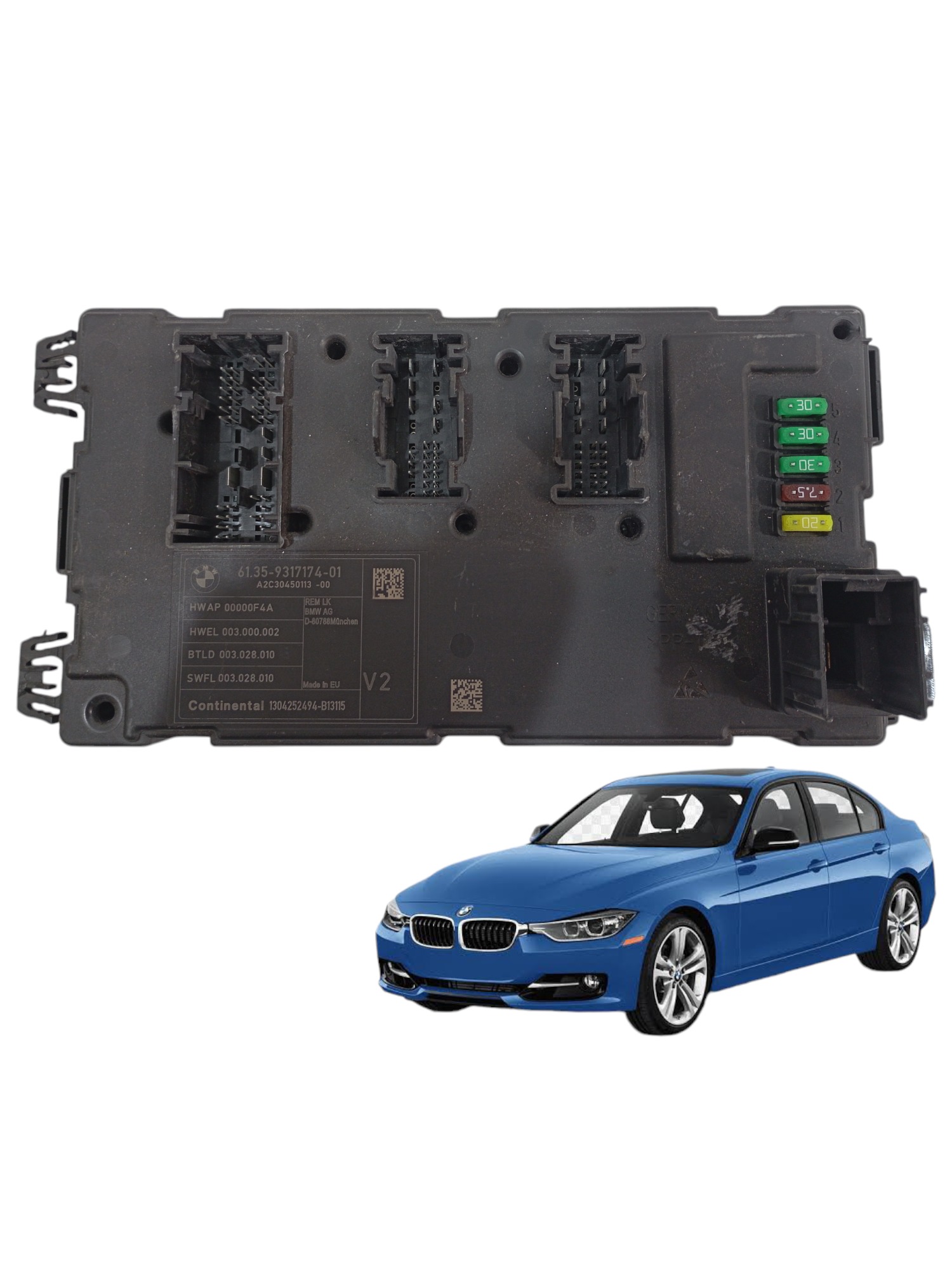 Módulo Central Conforto Bmw 320i 2.0 2015 Cod 6135931717401