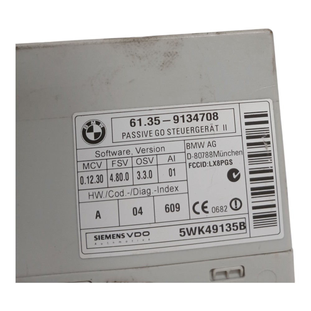Módulo Conforto Bmw 335i 3.0 Turbo 2008 N54 E90 61359134708 2