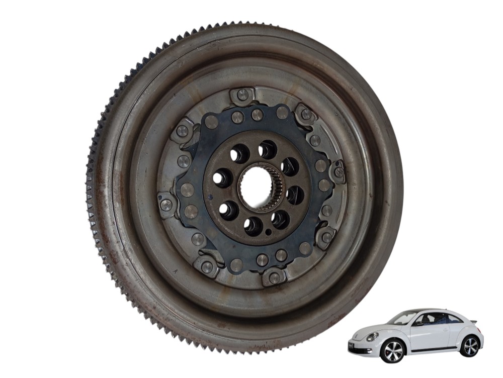 Volante Motor Vw Fusca 2.0 Turbo Tsi 2014 Zsb06j105266ae